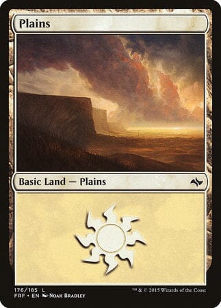 Plains (176) [Fate Reforged] MTG Single Magic: The Gathering  | Multizone: Comics And Games