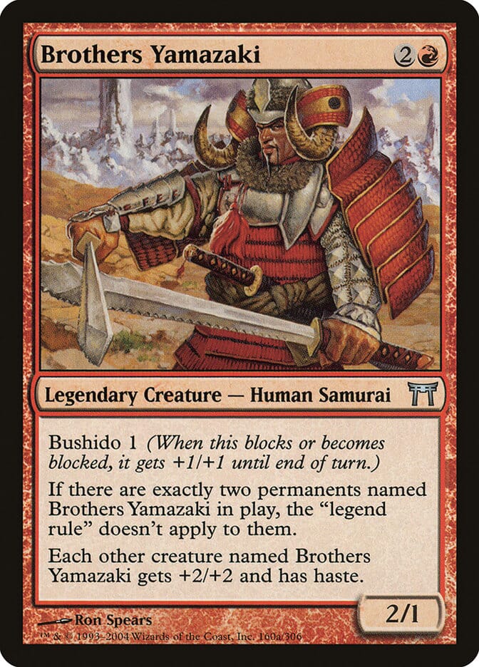 Brothers Yamazaki (160a/306) [Champions of Kamigawa] MTG Single Magic: The Gathering  | Multizone: Comics And Games