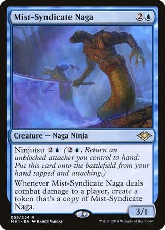 Mist-Syndicate Naga [Modern Horizons] MTG Single Magic: The Gathering  | Multizone: Comics And Games