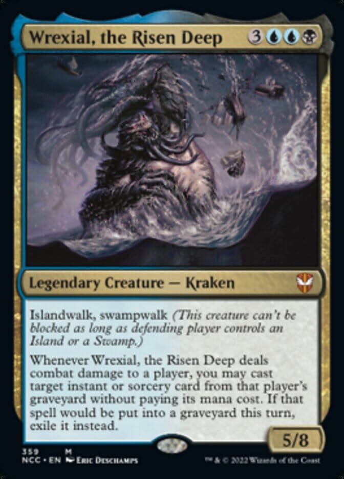 Wrexial, the Risen Deep [Streets of New Capenna Commander] MTG Single Magic: The Gathering  | Multizone: Comics And Games