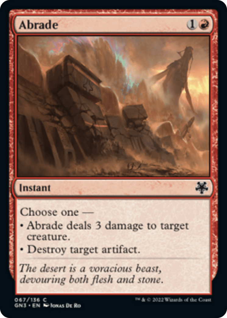 Abrade [Game Night: Free-for-All] MTG Single Magic: The Gathering  | Multizone: Comics And Games
