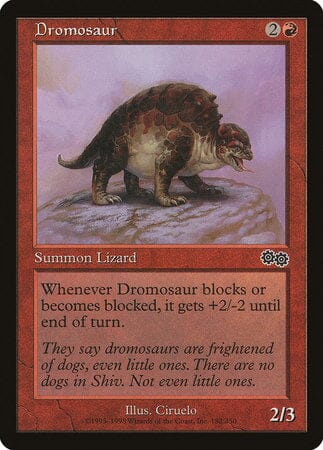 Dromosaur [Urza's Saga] MTG Single Magic: The Gathering  | Multizone: Comics And Games