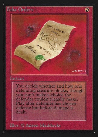 False Orders (CE) [Collectors’ Edition] MTG Single Magic: The Gathering  | Multizone: Comics And Games