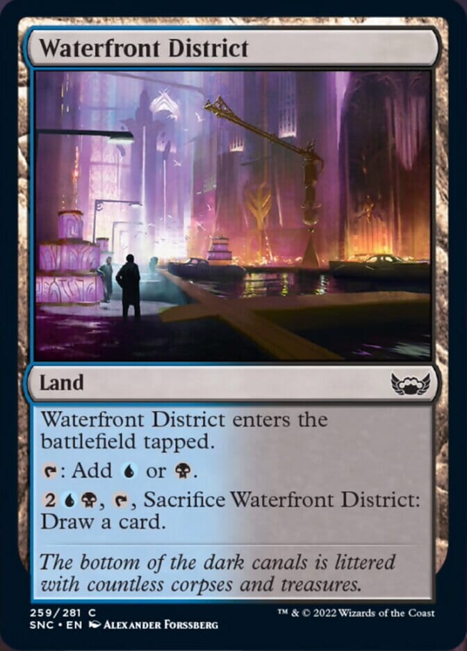 Waterfront District [Streets of New Capenna] MTG Single Magic: The Gathering  | Multizone: Comics And Games