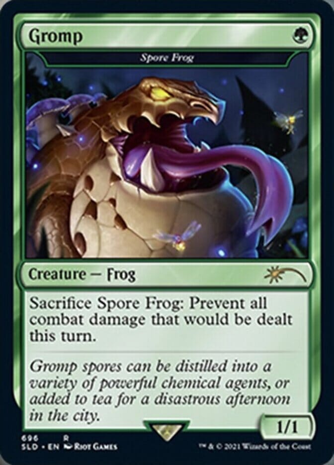 Spore Frog - Gromp [Secret Lair Drop Promos] MTG Single Magic: The Gathering  | Multizone: Comics And Games