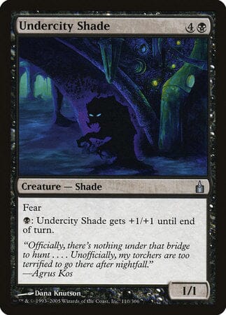 Undercity Shade [Ravnica: City of Guilds] MTG Single Magic: The Gathering  | Multizone: Comics And Games