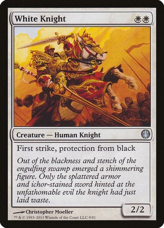White Knight [Duel Decks: Knights vs. Dragons] MTG Single Magic: The Gathering  | Multizone: Comics And Games
