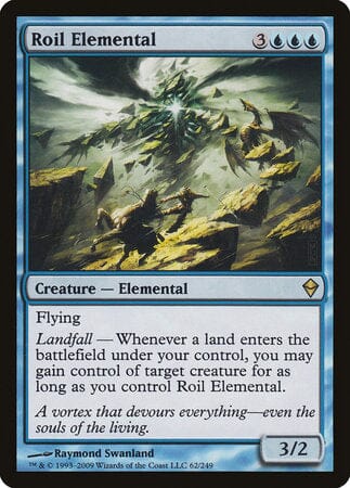 Roil Elemental [Zendikar] MTG Single Magic: The Gathering  | Multizone: Comics And Games