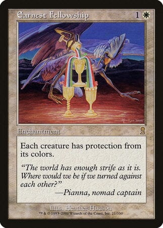 Earnest Fellowship [Odyssey] MTG Single Magic: The Gathering  | Multizone: Comics And Games