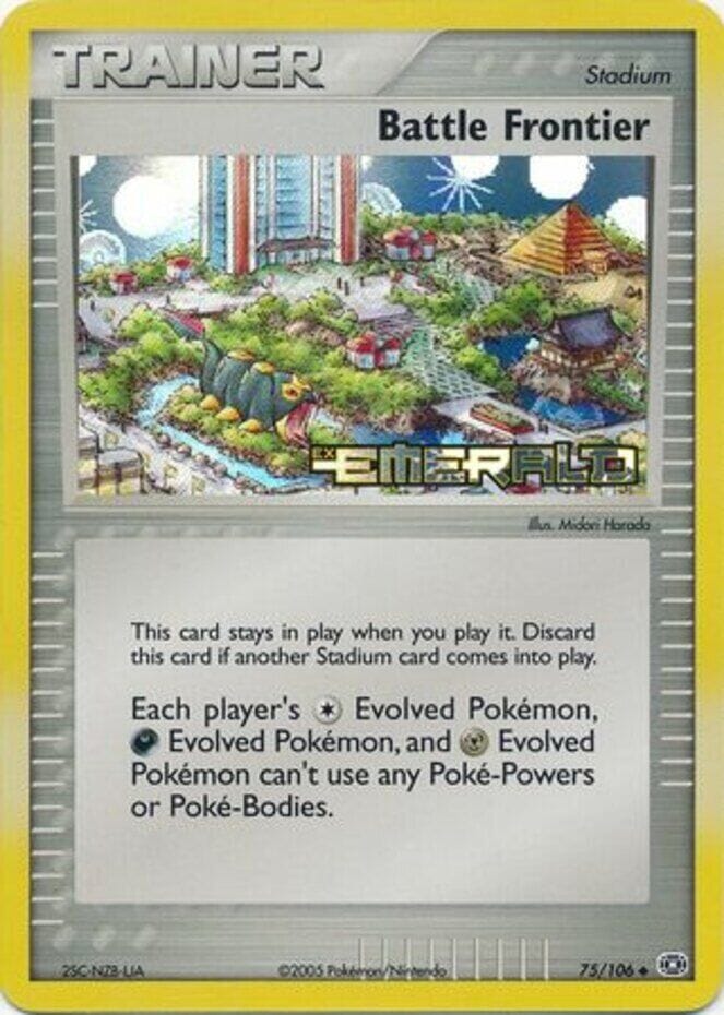 Battle Frontier (75/106) (Stamped) [EX: Emerald] Pokemon Single Pokémon  | Multizone: Comics And Games