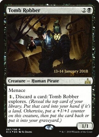 Tomb Robber [Rivals of Ixalan Promos] MTG Single Magic: The Gathering  | Multizone: Comics And Games