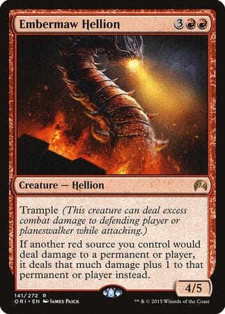 Embermaw Hellion [Magic Origins] MTG Single Magic: The Gathering  | Multizone: Comics And Games