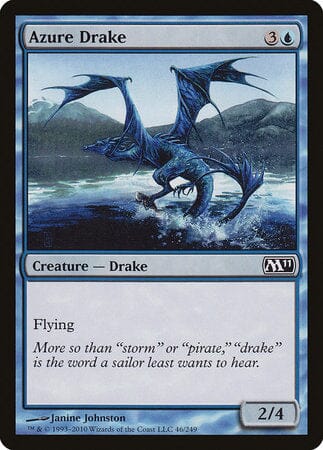 Azure Drake [Magic 2011] MTG Single Magic: The Gathering  | Multizone: Comics And Games