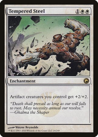 Tempered Steel [Scars of Mirrodin] MTG Single Magic: The Gathering  | Multizone: Comics And Games