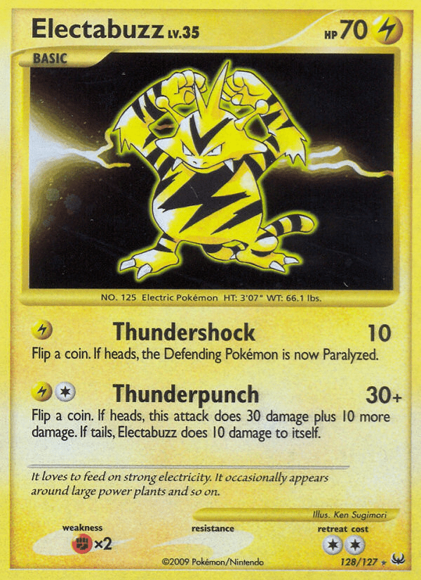 Electabuzz (128/127) [Platinum: Base Set] Pokemon Single Pokémon  | Multizone: Comics And Games