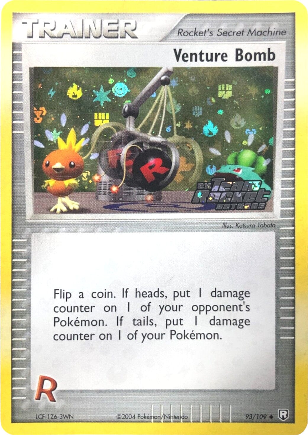 Venture Bomb (93/109) (Stamped) [EX: Team Rocket Returns] Pokemon Single Pokémon  | Multizone: Comics And Games