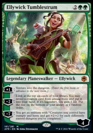 Ellywick Tumblestrum (Promo Pack) [Dungeons & Dragons: Adventures in the Forgotten Realms Promos] MTG Single Magic: The Gathering  | Multizone: Comics And Games