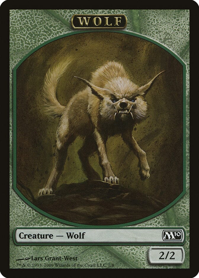 Wolf [Magic 2010 Tokens] MTG Single Magic: The Gathering  | Multizone: Comics And Games