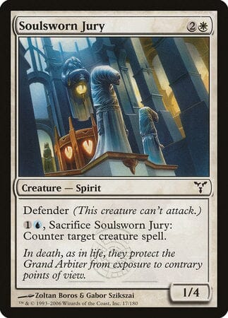 Soulsworn Jury [Dissension] MTG Single Magic: The Gathering  | Multizone: Comics And Games