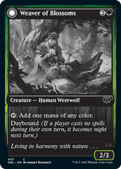 Weaver of Blossoms // Blossom-Clad Werewolf [Innistrad: Double Feature] MTG Single Magic: The Gathering  | Multizone: Comics And Games