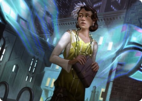 Giada, Font of Hope 1 Art Card [Streets of New Capenna Art Series] MTG Single Magic: The Gathering  | Multizone: Comics And Games