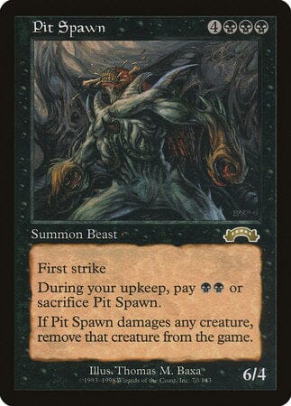Pit Spawn [Exodus] MTG Single Magic: The Gathering  | Multizone: Comics And Games