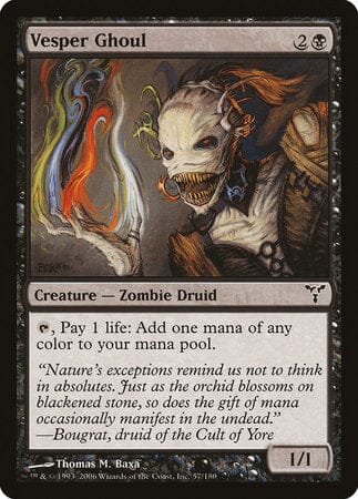 Vesper Ghoul [Dissension] MTG Single Magic: The Gathering  | Multizone: Comics And Games