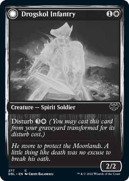 Drogskol Infantry // Drogskol Armaments [Innistrad: Double Feature] MTG Single Magic: The Gathering  | Multizone: Comics And Games