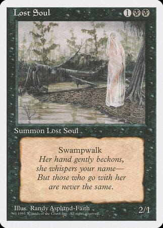 Lost Soul [Fourth Edition] MTG Single Magic: The Gathering  | Multizone: Comics And Games