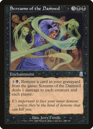 Screams of the Damned [Odyssey] MTG Single Magic: The Gathering  | Multizone: Comics And Games