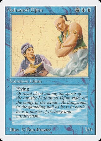Mahamoti Djinn [Unlimited Edition] MTG Single Magic: The Gathering  | Multizone: Comics And Games