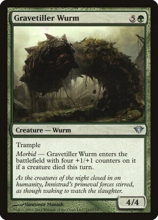 Gravetiller Wurm [Dark Ascension] MTG Single Magic: The Gathering  | Multizone: Comics And Games