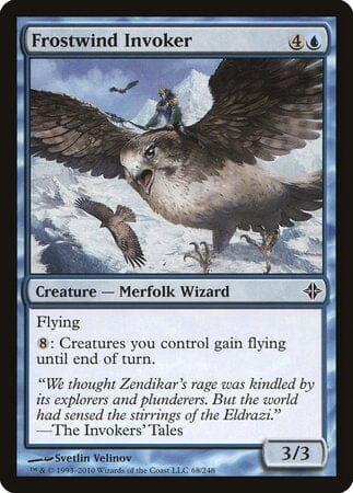 Frostwind Invoker [Rise of the Eldrazi] MTG Single Magic: The Gathering  | Multizone: Comics And Games