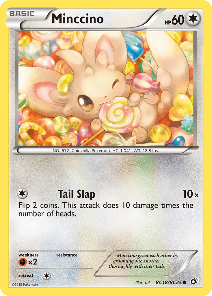 Minccino (RC18/RC25) [Black & White: Legendary Treasures] Pokemon Single Pokémon  | Multizone: Comics And Games