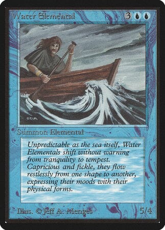 Water Elemental [Limited Edition Beta] MTG Single Magic: The Gathering  | Multizone: Comics And Games