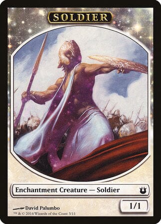 Soldier Token [Born of the Gods Tokens] MTG Single Magic: The Gathering  | Multizone: Comics And Games
