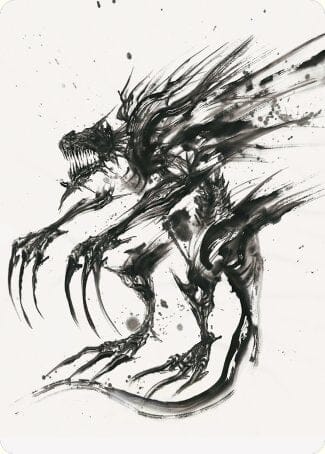 Phyrexian Obliterator Art Card [Phyrexia: All Will Be One Art Series] MTG Single Magic: The Gathering  | Multizone: Comics And Games
