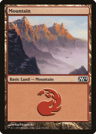 Mountain (244) [Magic 2014] MTG Single Magic: The Gathering  | Multizone: Comics And Games