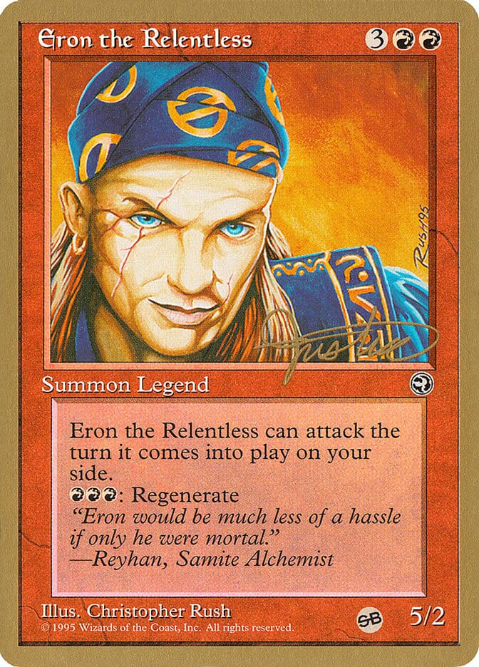 Eron the Relentless (Mark Justice) (SB) [Pro Tour Collector Set] MTG Single Magic: The Gathering  | Multizone: Comics And Games