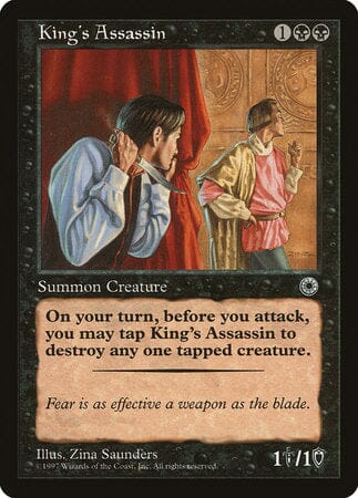 King's Assassin [Portal] MTG Single Magic: The Gathering  | Multizone: Comics And Games
