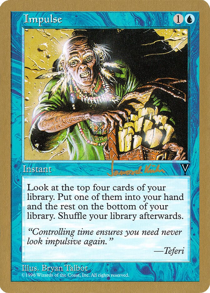 Impulse (Janosch Kuhn) [World Championship Decks 1997] MTG Single Magic: The Gathering  | Multizone: Comics And Games