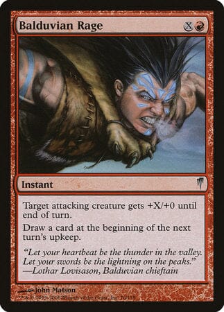 Balduvian Rage [Coldsnap] MTG Single Magic: The Gathering  | Multizone: Comics And Games