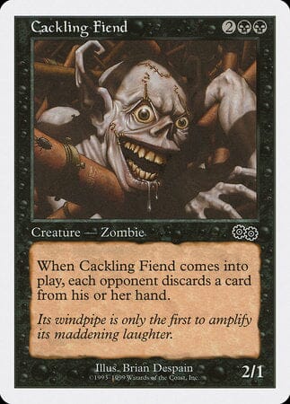 Cackling Fiend [Battle Royale Box Set] MTG Single Magic: The Gathering  | Multizone: Comics And Games