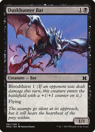 Duskhunter Bat [Modern Masters 2015] MTG Single Magic: The Gathering  | Multizone: Comics And Games