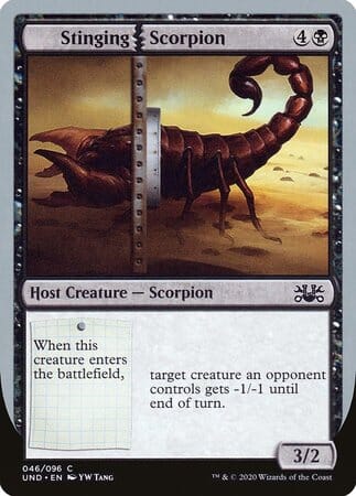 Stinging Scorpion [Unsanctioned] MTG Single Magic: The Gathering  | Multizone: Comics And Games