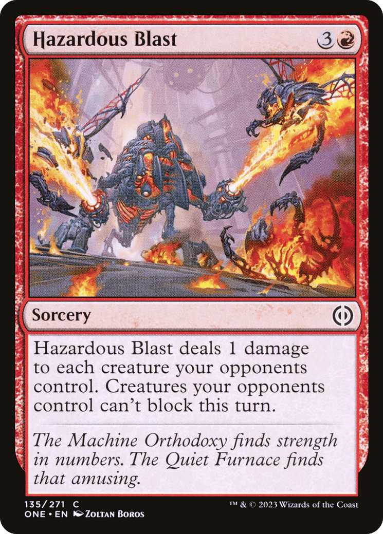 Hazardous Blast [Phyrexia: All Will Be One] MTG Single Magic: The Gathering  | Multizone: Comics And Games