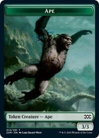 Ape // Germ Double-sided Token [Double Masters Tokens] MTG Single Magic: The Gathering  | Multizone: Comics And Games