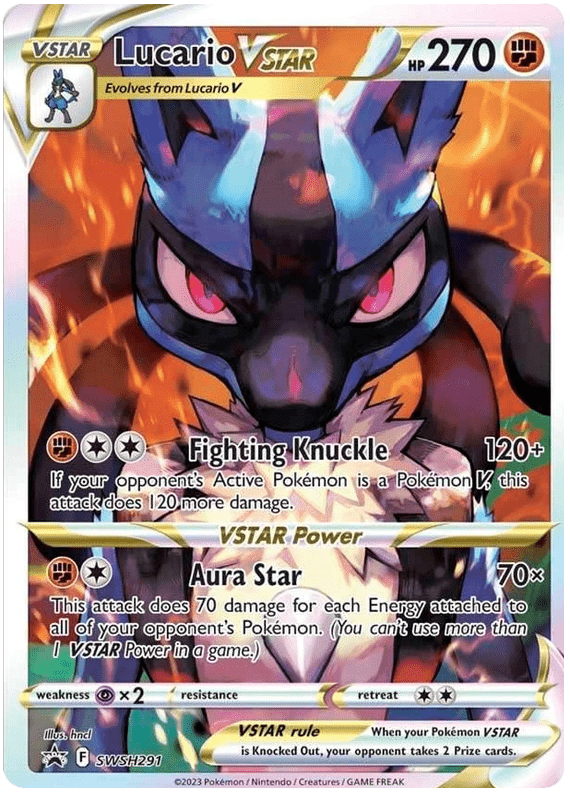 Lucario VSTAR (SWSH291) [Sword & Shield: Black Star Promos] Pokemon Single Pokémon  | Multizone: Comics And Games