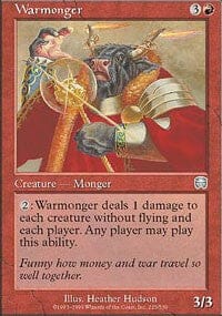 Warmonger [Mercadian Masques] MTG Single Magic: The Gathering  | Multizone: Comics And Games