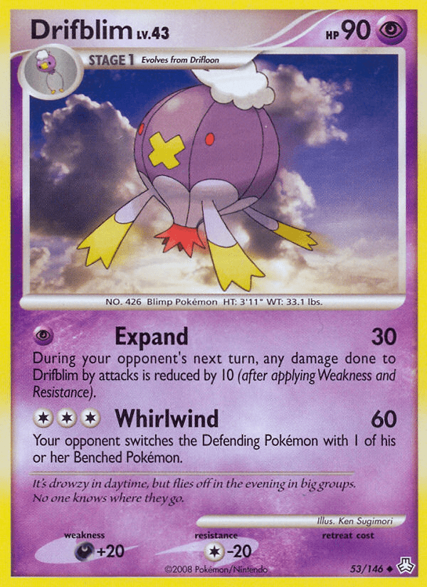 Drifblim (53/146) [Diamond & Pearl: Legends Awakened] Pokemon Single Pokémon  | Multizone: Comics And Games